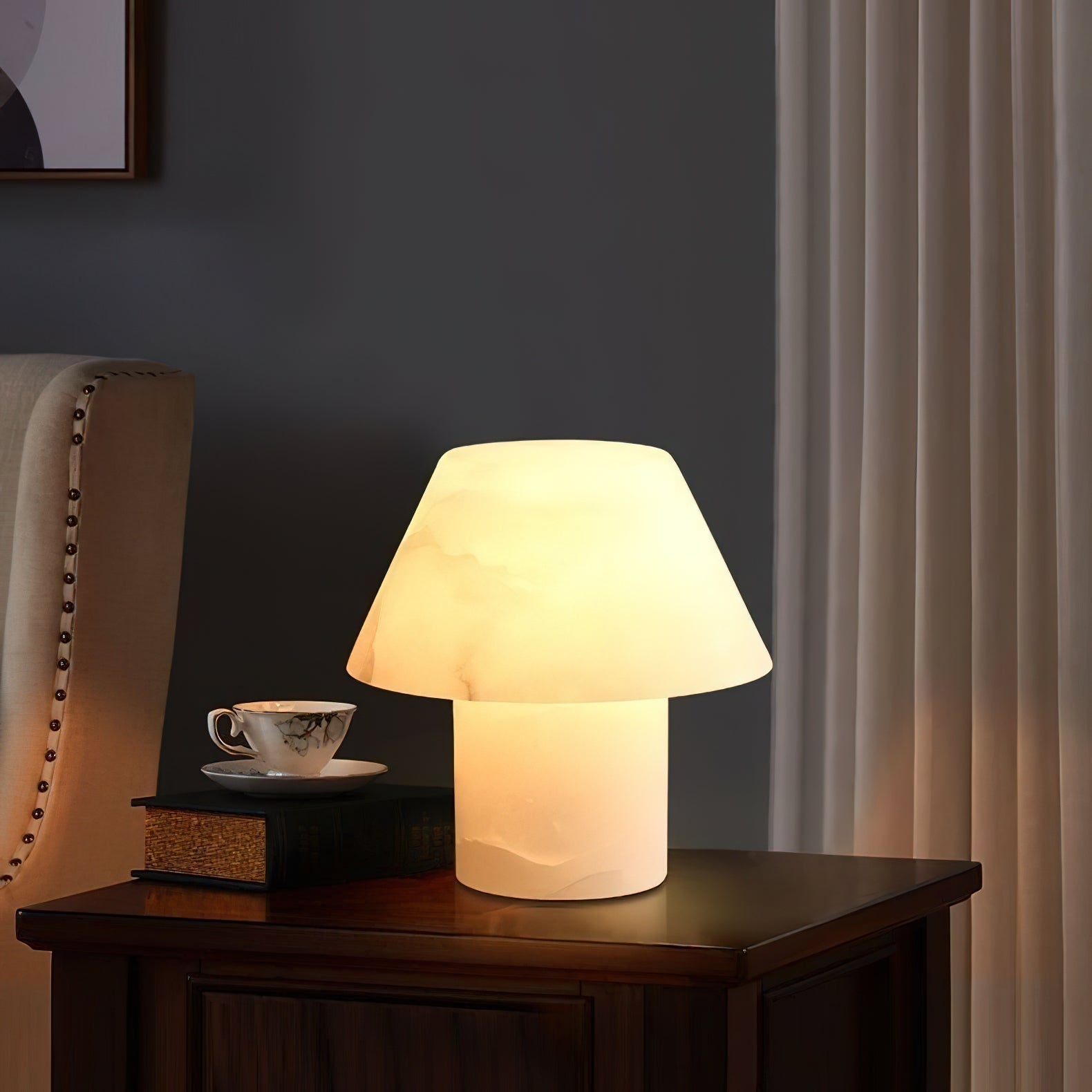 Parachilna Petra Alabaster Table Lamp