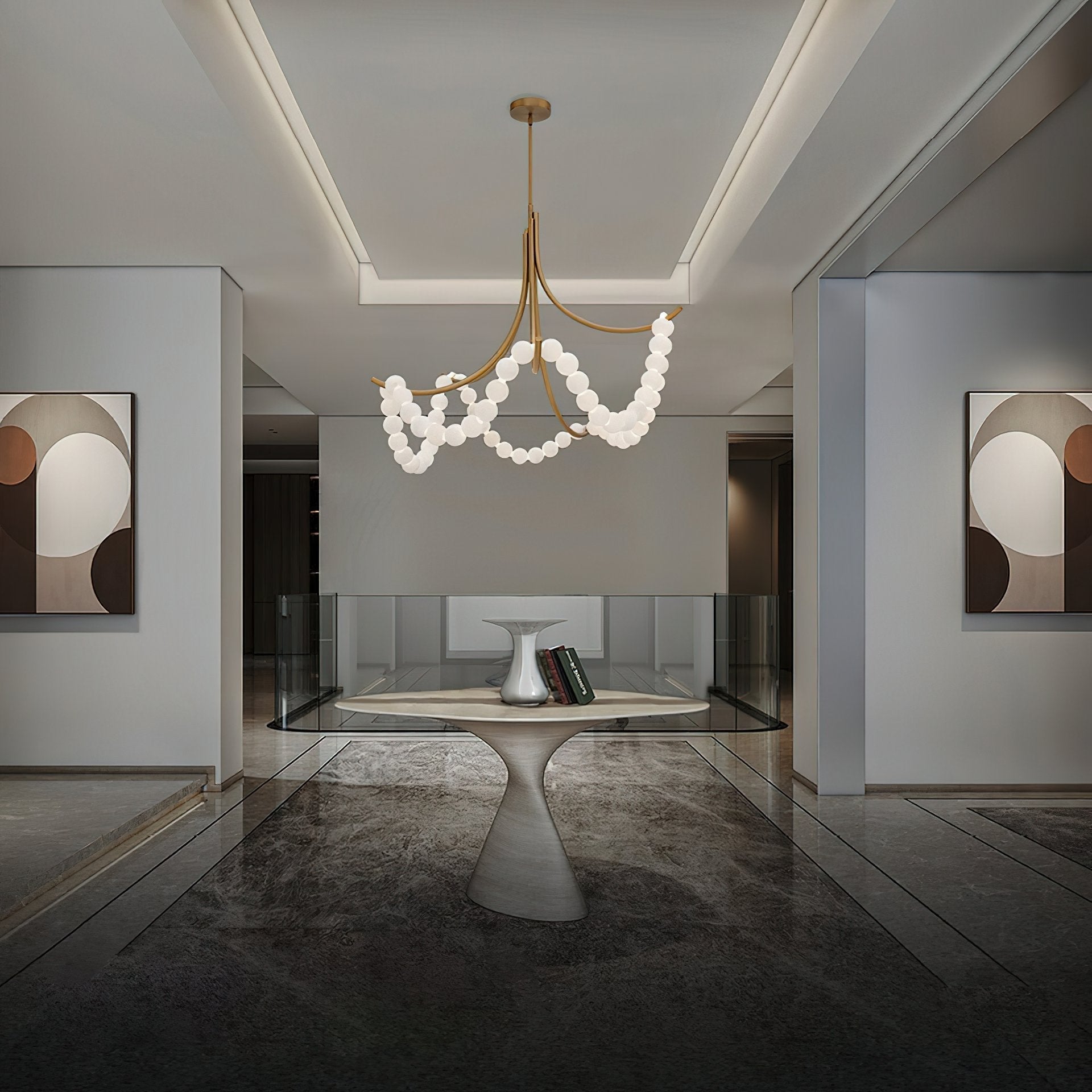 Pearl Alabaster Chandelier product image