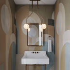 Peaks Alabaster Vanity Pendant by Bling Lighting Studio