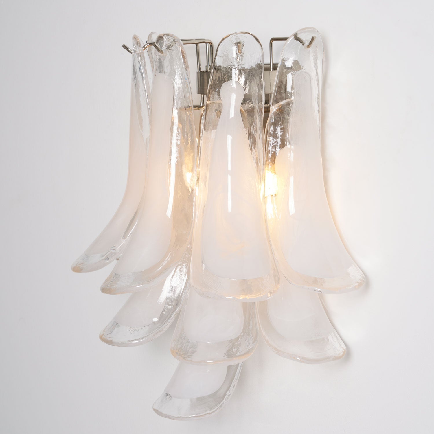 Petalo Glass Wall Light Murano lighting by Bling Lighting Studio