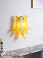 Petalo Glass Wall Light Murano lighting by Bling Lighting Studio