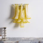 Petalo Glass Wall Light Murano lighting by Bling Lighting Studio