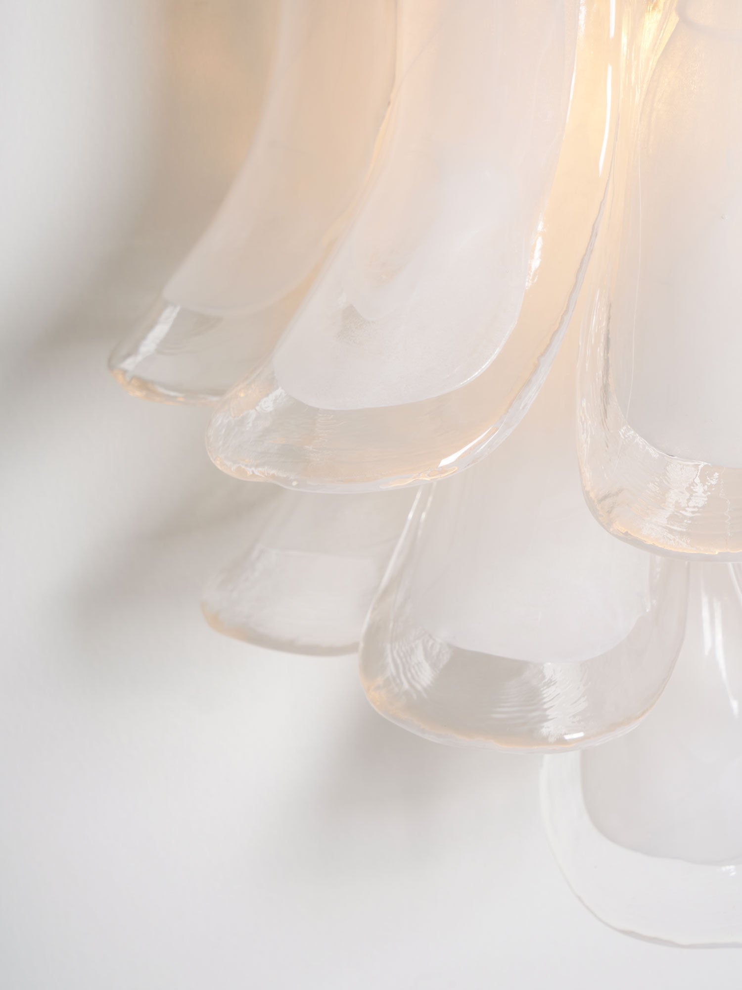 Petalo Glass Wall Light Murano lighting by Bling Lighting Studio