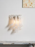 Petalo Glass Wall Light Murano lighting by Bling Lighting Studio