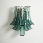 Petalo Glass Wall Light Murano lighting by Bling Lighting Studio