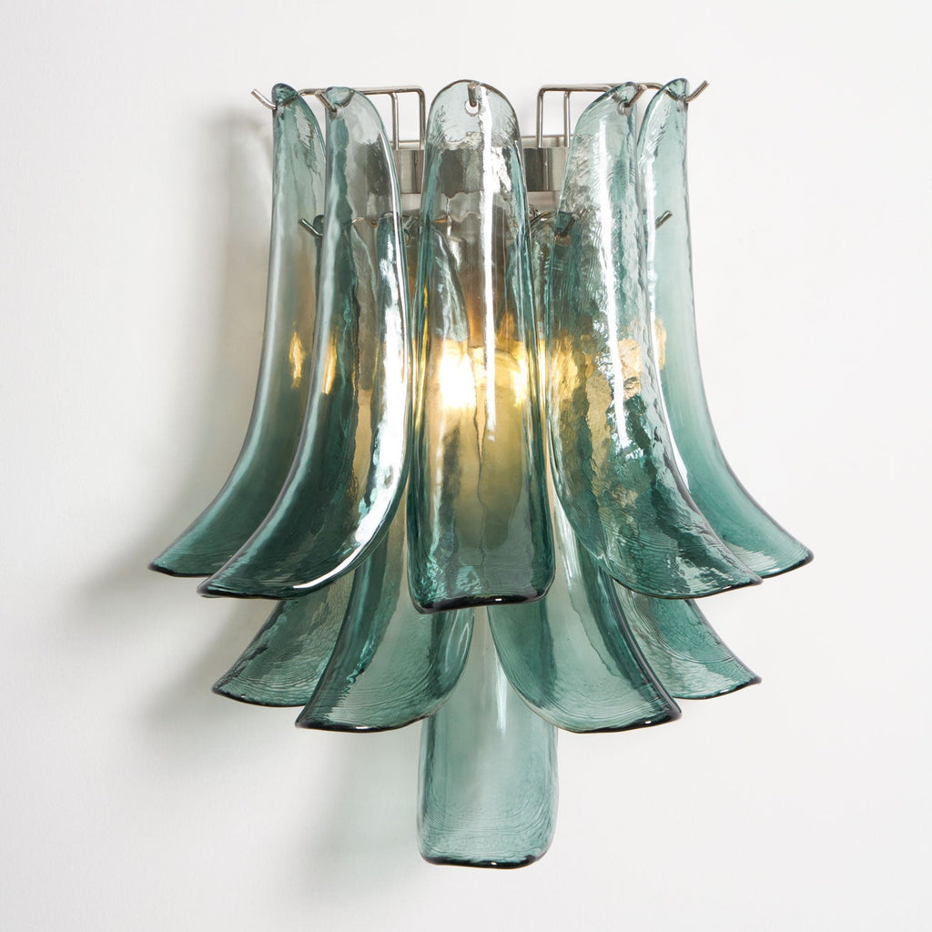 Petalo Glass Wall Light Murano lighting by Bling Lighting Studio