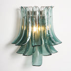 Petalo Glass Wall Light Murano lighting by Bling Lighting Studio