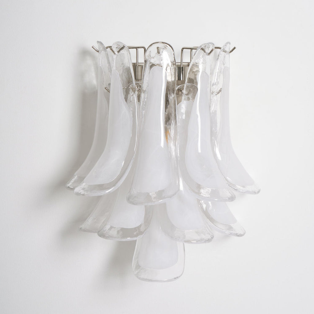 Petalo Glass Wall Light Murano lighting by Bling Lighting Studio