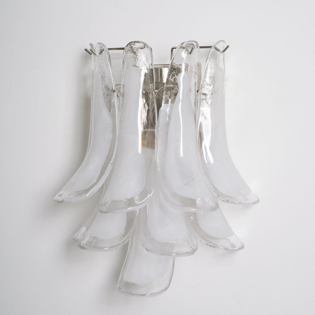 Petalo Glass Wall Light Murano lighting by Bling Lighting Studio