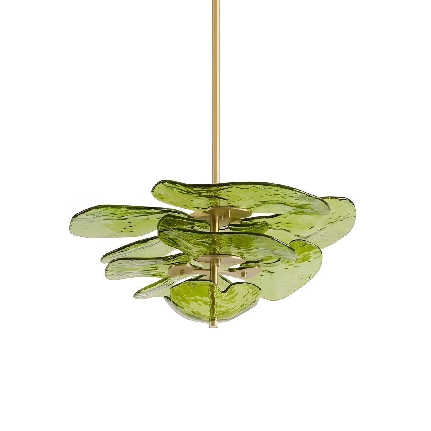 Petals Glass Chandelier Murano lighting by Bling Lighting Studio