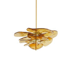 Petals Glass Chandelier Murano lighting by Bling Lighting Studio