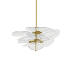 Petals Glass Chandelier Murano lighting by Bling Lighting Studio