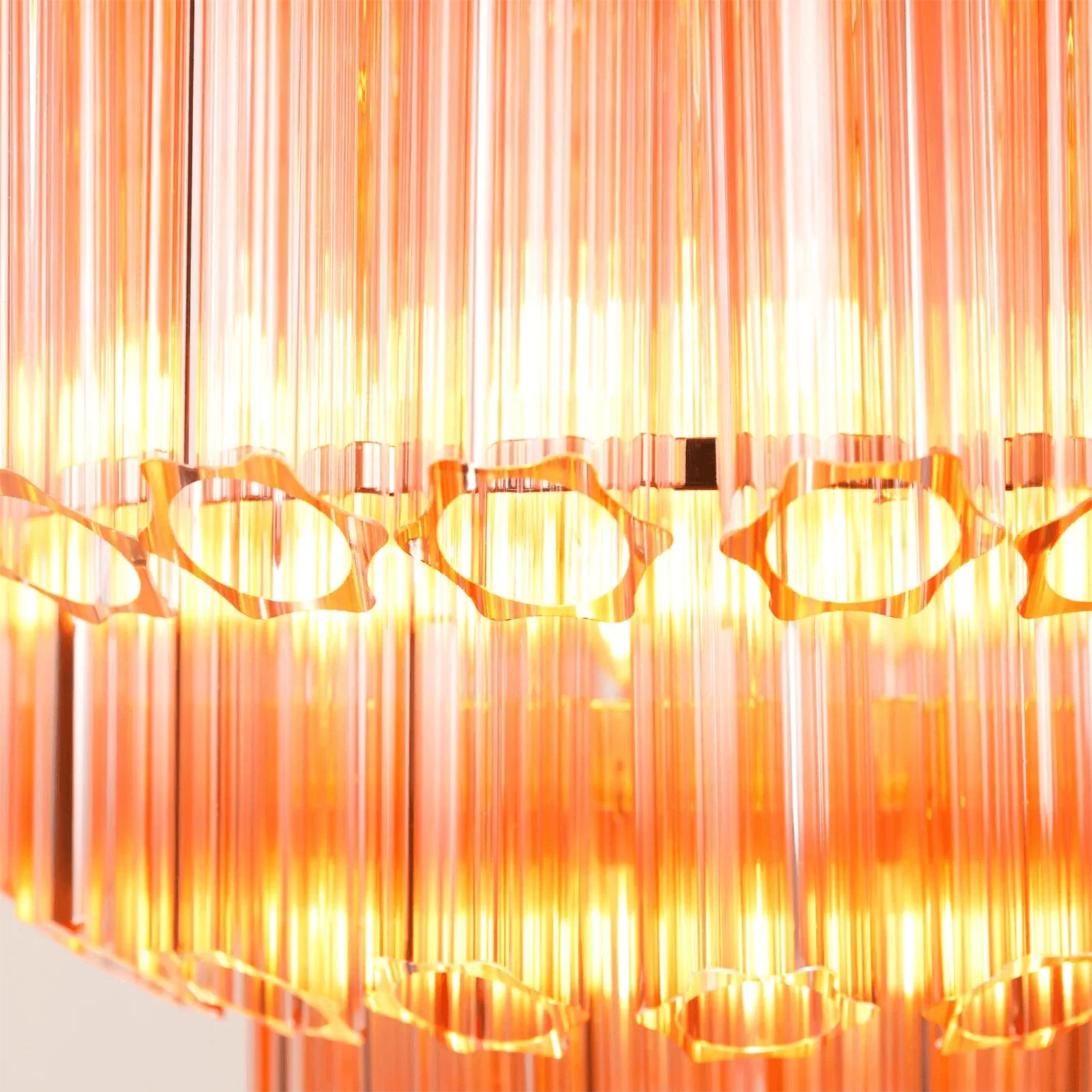 Pink Palermo Round Chandelier product image