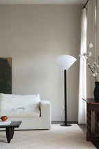 Pleated Fan Floor Lamp