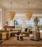 Modern Pollensa Chandelier detail view