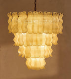 Modern Pollensa Chandelier material and finish detail