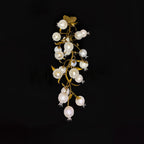 Pomegranate Brass Branch Chandelier by Bling Lighting Studio