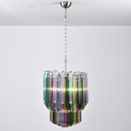 Prismatic Glass Colorful Chandelier Glass lighting by Bling Lighting Studio