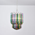 Prismatic Glass Colorful Chandelier Glass lighting by Bling Lighting Studio