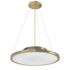 Pullman Modern Alabaster Chandelier - [Brass]