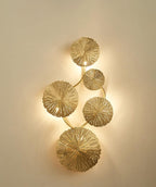 Lotus Leaf Branch Wall Sconce by Bling Lighting Studio