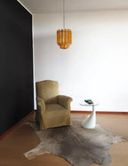 Quadriedri Murano Prisms Amber Transparent Chandelier additional product view