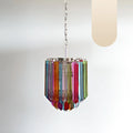 Quadriedri Murano Prisms Multicolored Chandelier product image