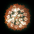 Quadriedri Murano Prisms Pink Chandelier product image