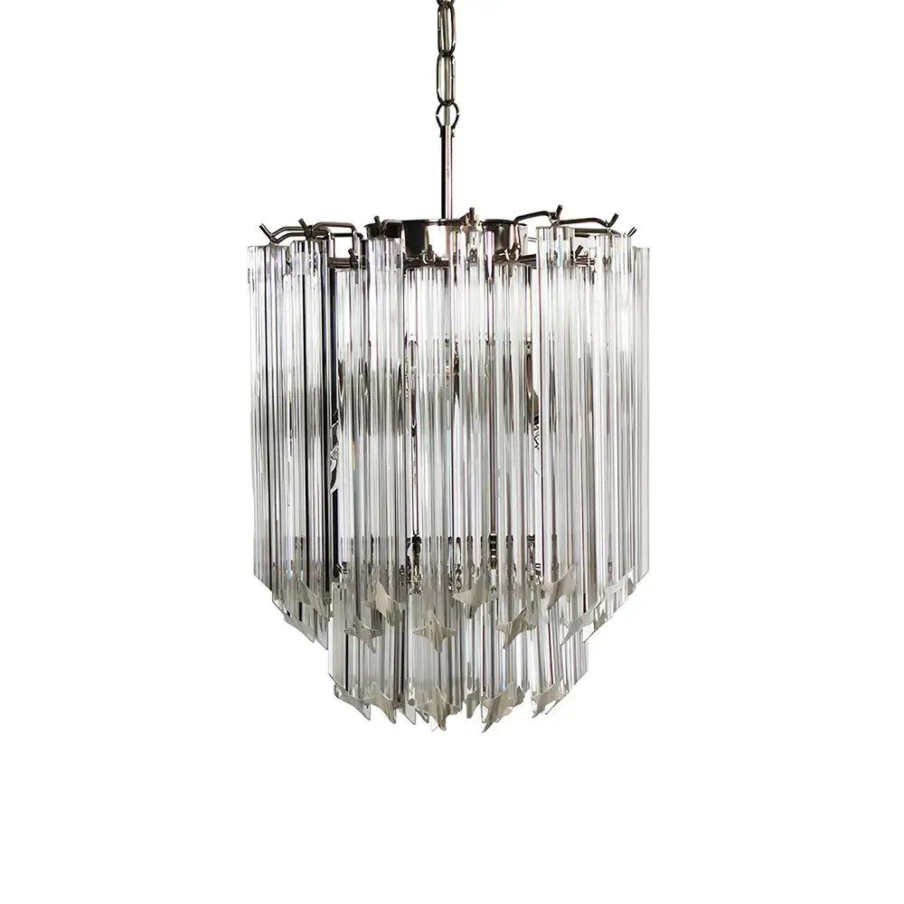 Quadriedri Murano Prisms Transparant Chandelier product image