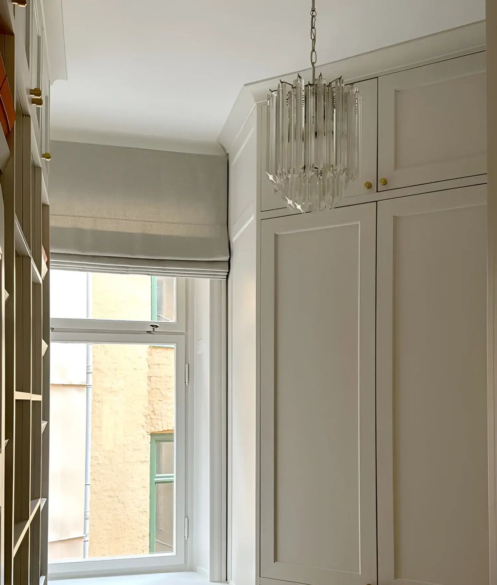 Quadriedri Murano Prisms Transparant Chandelier product image