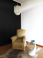 Quadriedri Murano Prisms Transparant Chandelier product image