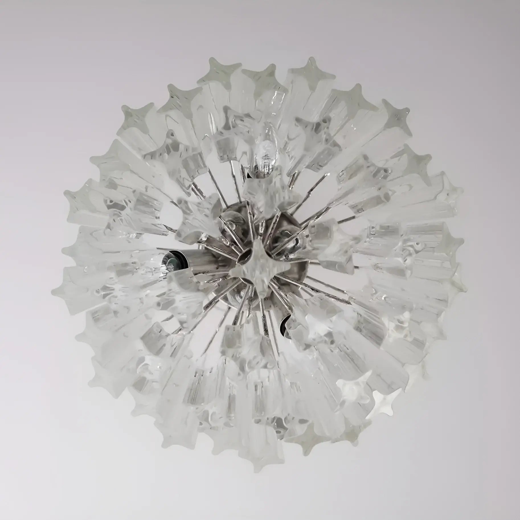 Quadriedri Murano Prisms Transparant Chandelier product image