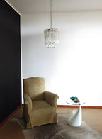 Quadriedri Murano Prisms Transparant Chandelier product image