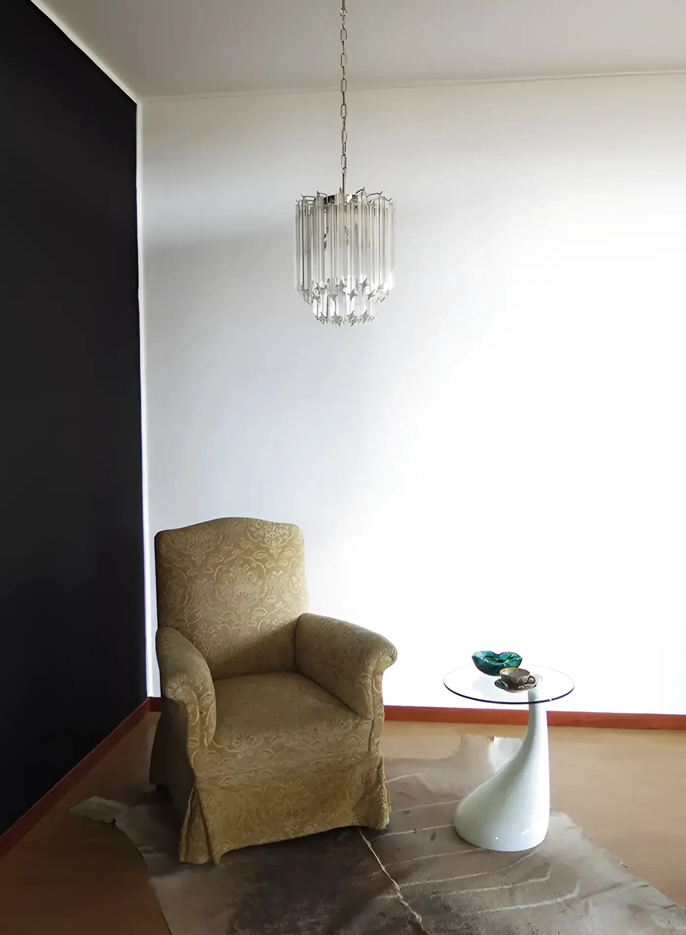 Quadriedri Murano Prisms Transparant Chandelier product image