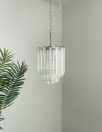 Quadriedri Murano Prisms Transparant Chandelier product image