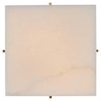 Large 'Titan 4' Alabaster Wall or Ceiling Lamp Flush Mount