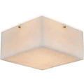 Large 'Titan 4' Alabaster Wall or Ceiling Lamp Flush Mount by Bling Lighting Studio