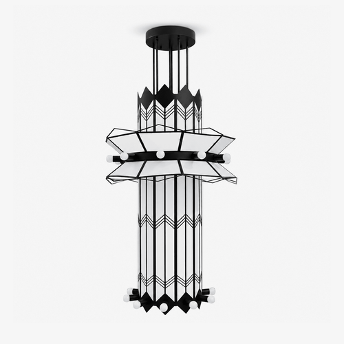 Rayonne Art Deco Chandelier