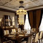 Rayonne Art Deco Chandelier
