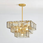 Modern Regal Chandelier detail view
