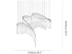 Rivella Cascade Fringe Chandelier