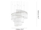 Rivella Cascade Fringe Chandelier