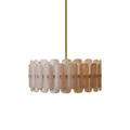 Rosalinne Murano Glass Petal Chandelier