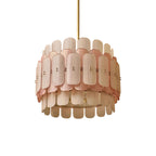 Rosalinne Murano Glass Petal Chandelier