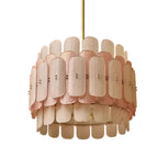 Rosalinne Murano Glass Petal Chandelier