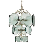 Rovigo Chandelier Glass lighting by Bling Lighting Studio