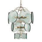 Rovigo Chandelier Glass lighting by Bling Lighting Studio