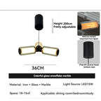 Lumière Alabaster & Glass Pendant product image