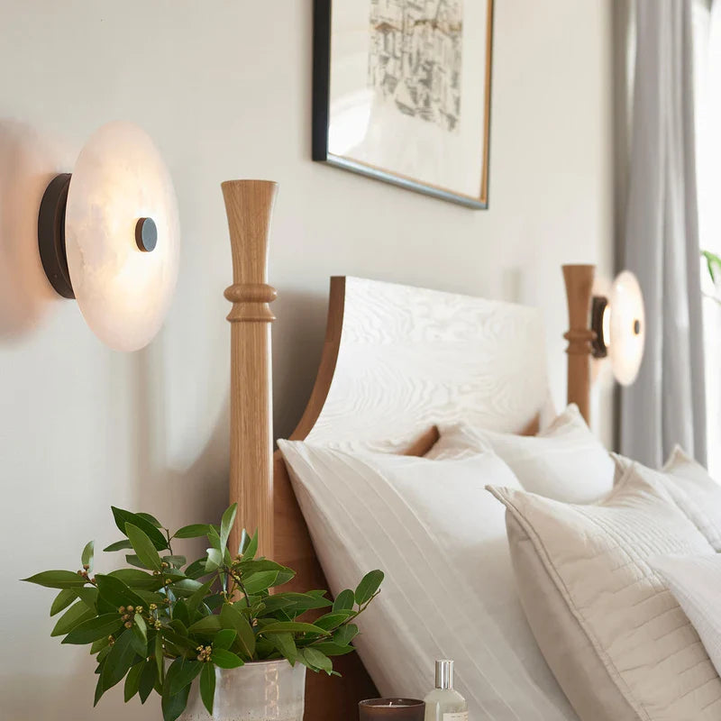 Witney Alabaster & Copper Wall Sconce additional product view