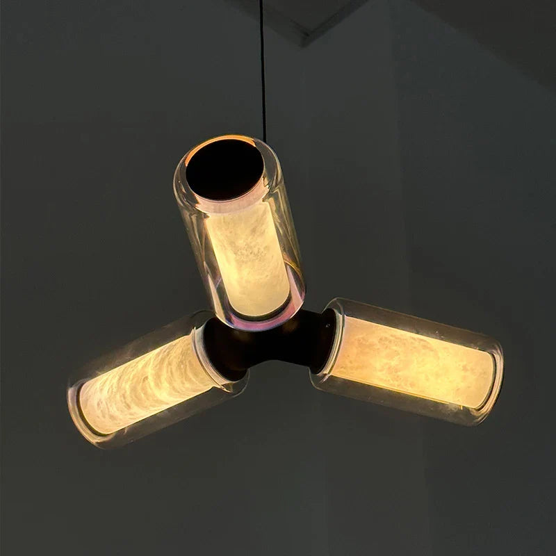Lumière Alabaster & Glass Pendant additional product view
